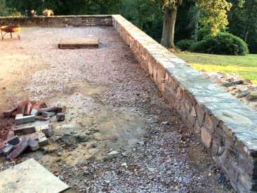 Exterior Stone Wall