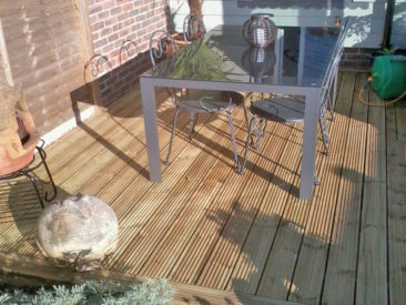 Patio Decking Installation