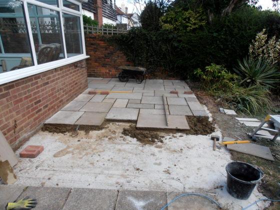 Garden Patio Paving